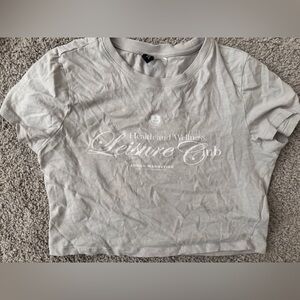 H&M Gray Short Sleeve Tee
